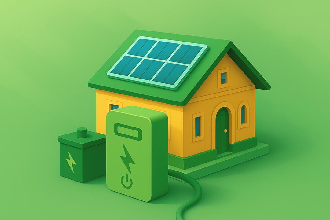 نیروگاه خورشیدی خانگی